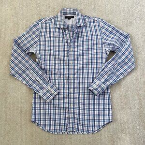 Banana Republic Slim Fit Non Iron Long Sleeve Button Up Cotton Shirt XS